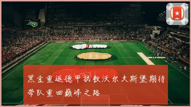 黑金重返德甲执教沃尔夫斯堡期待带队重回巅峰之路